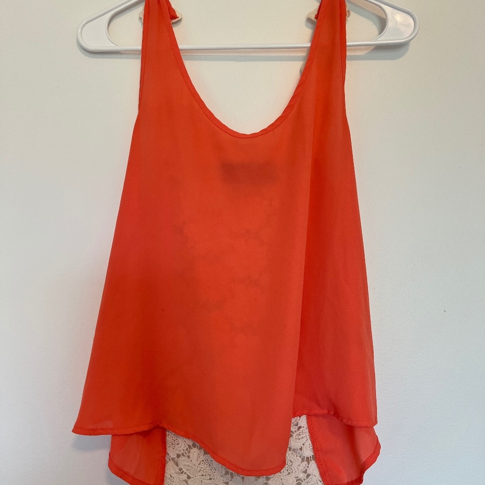 AKIRA Lace Tank Top